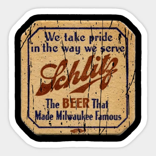 SCHLITZ BEER Sticker by Cult Classics